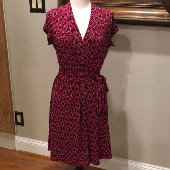 Liz Claiborne Dresses & Skirts - Liz Claiborne pink and black dress